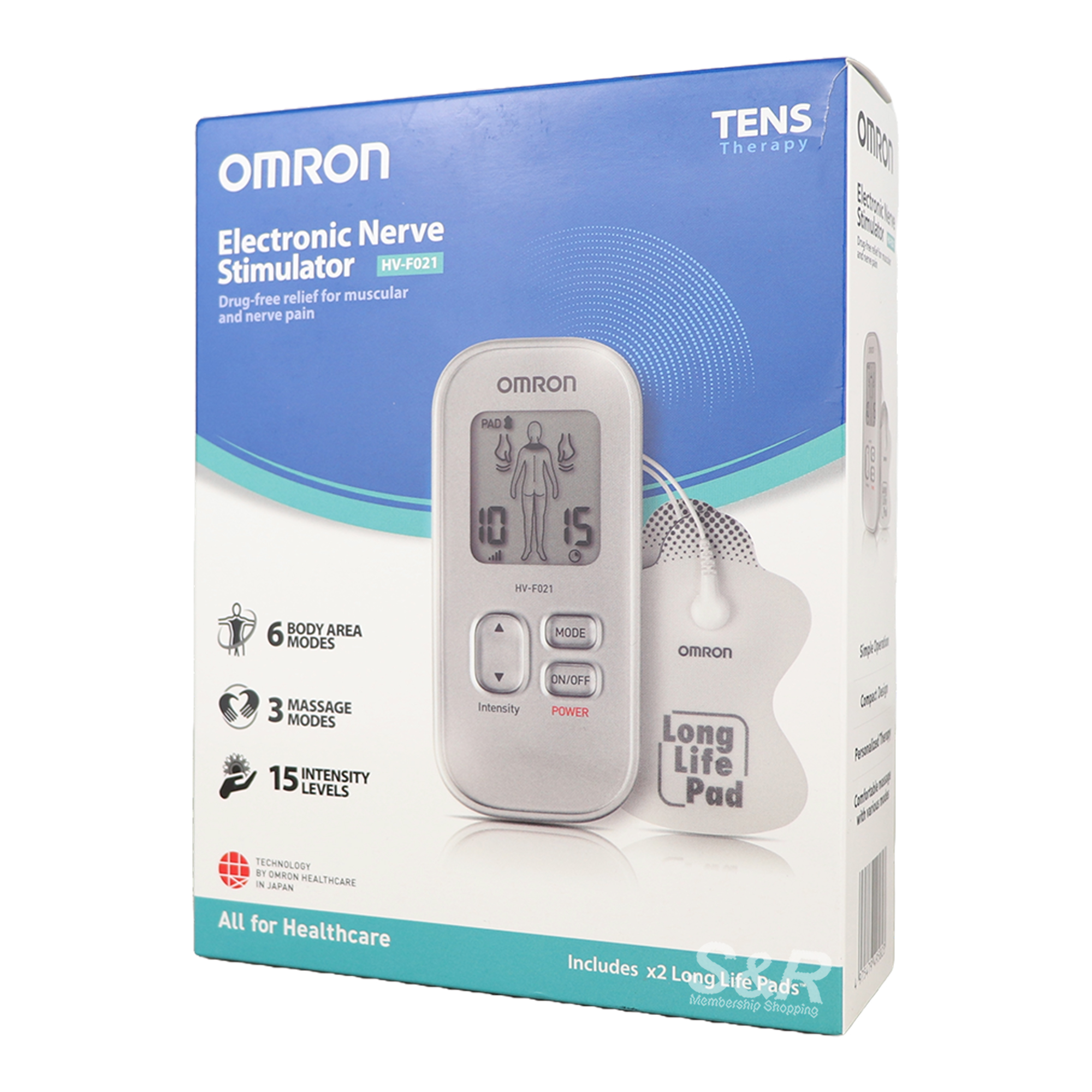 Omron Electronic Nerve Stimulator HV-F021 Omron Electronic Nerve Stimulator HV-F021